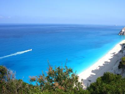 Egremni Beach Lefkada Lefkas Greece